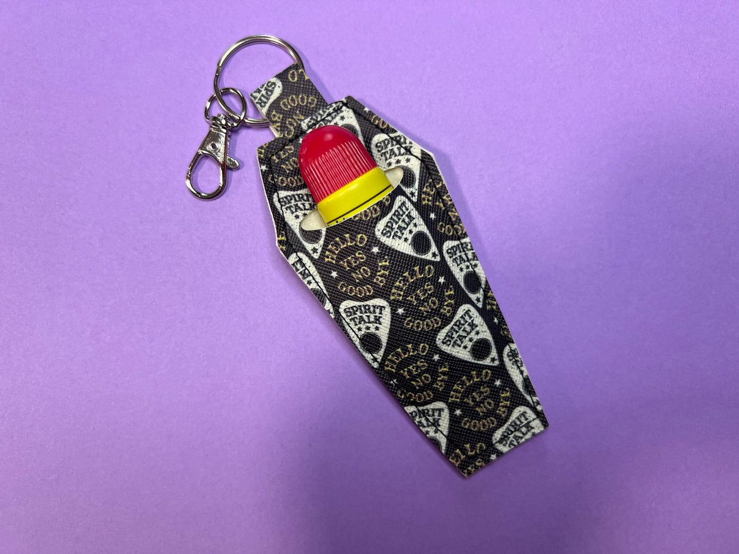 Faux Leather Coffin Lip Balm Holder (Medium)