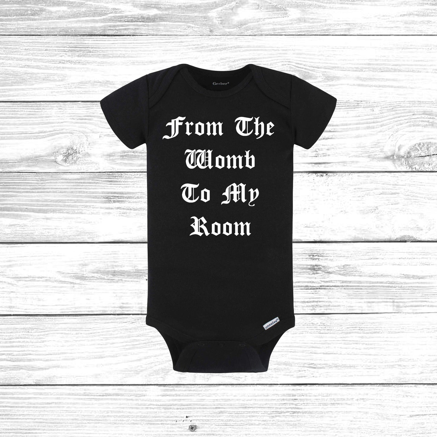 From The Womb Baby Bodysuit