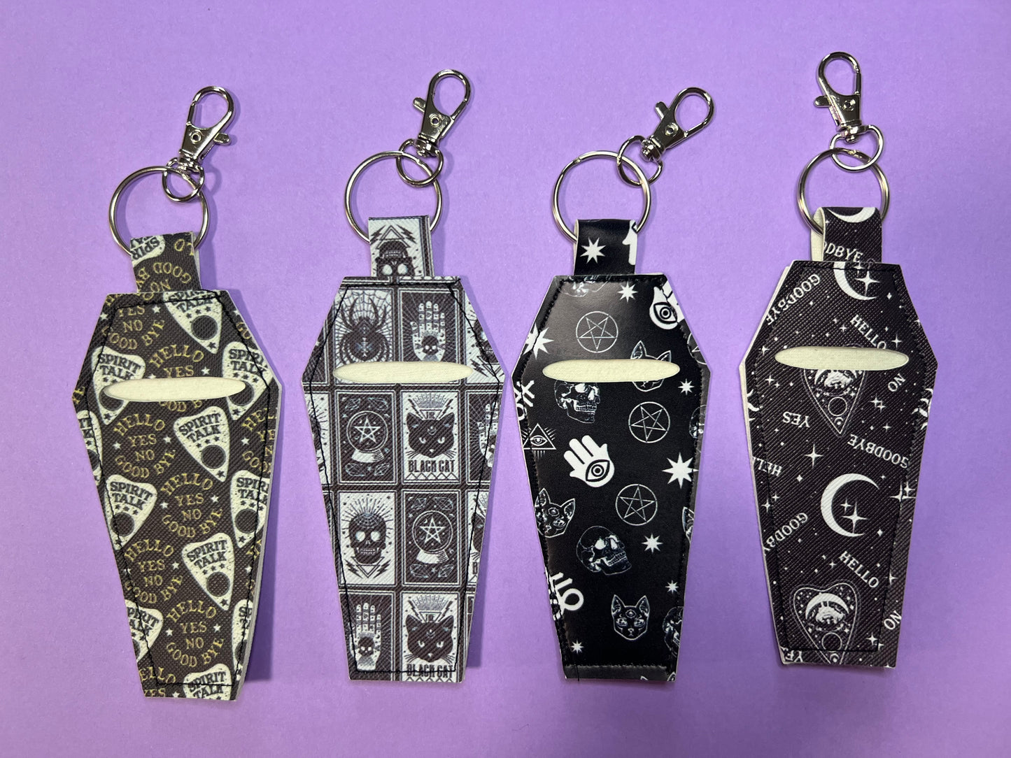 Faux Leather Coffin Lip Balm Holder (Medium)