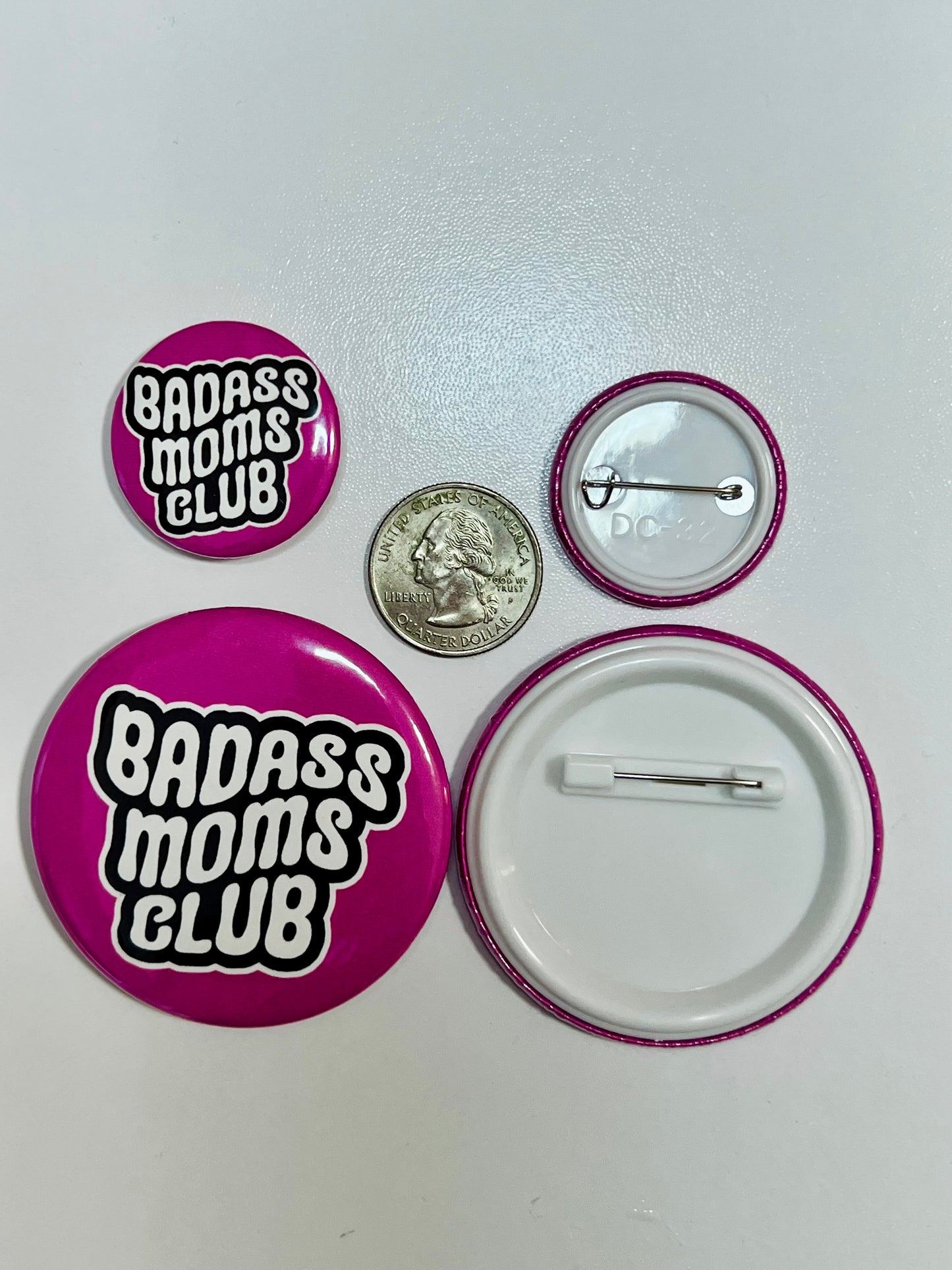 Badass Moms Club Pin