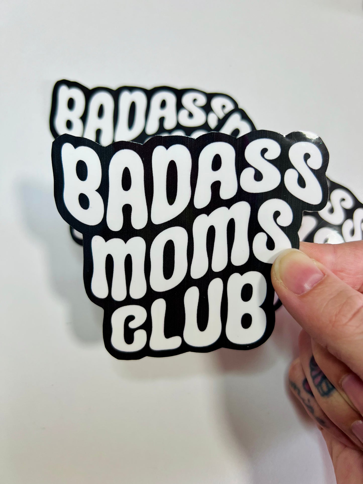 Badass Moms Club Sticker