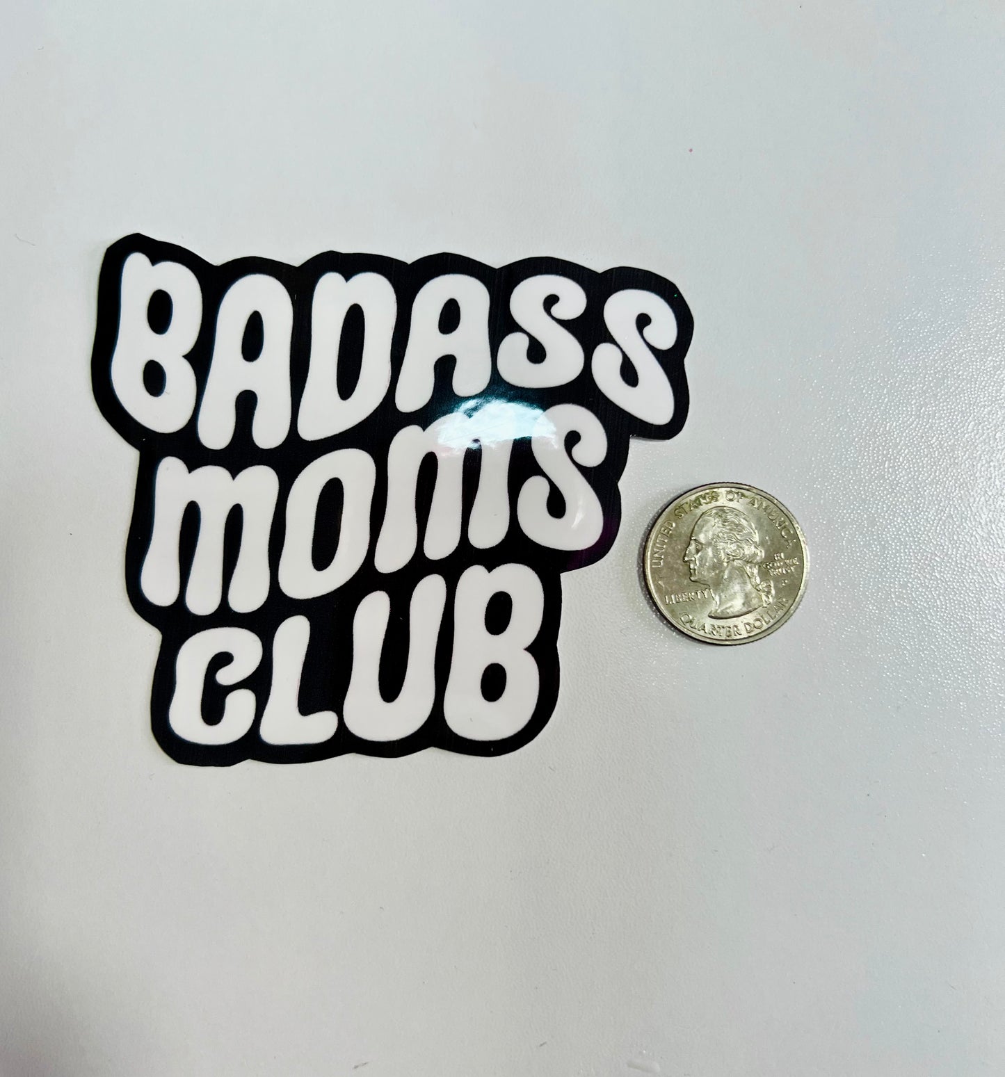 Badass Moms Club Sticker