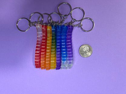 Gummy Worm Keychains