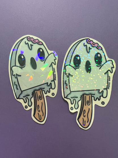 Ghost-Sicle Sticker