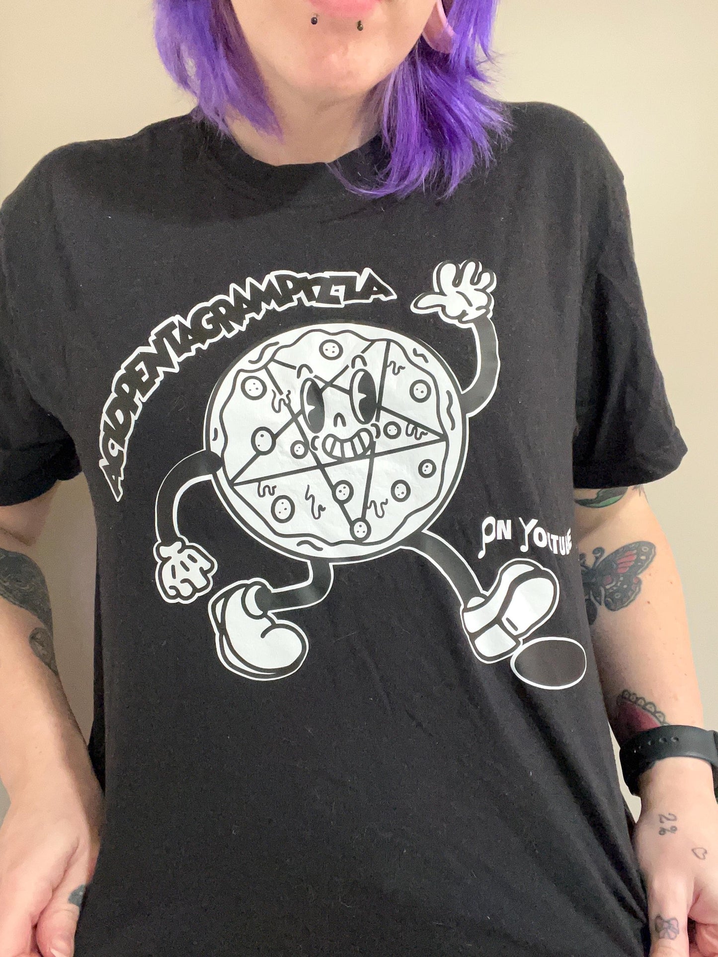 AcidPentagramPizza YouTube Merch Shirt