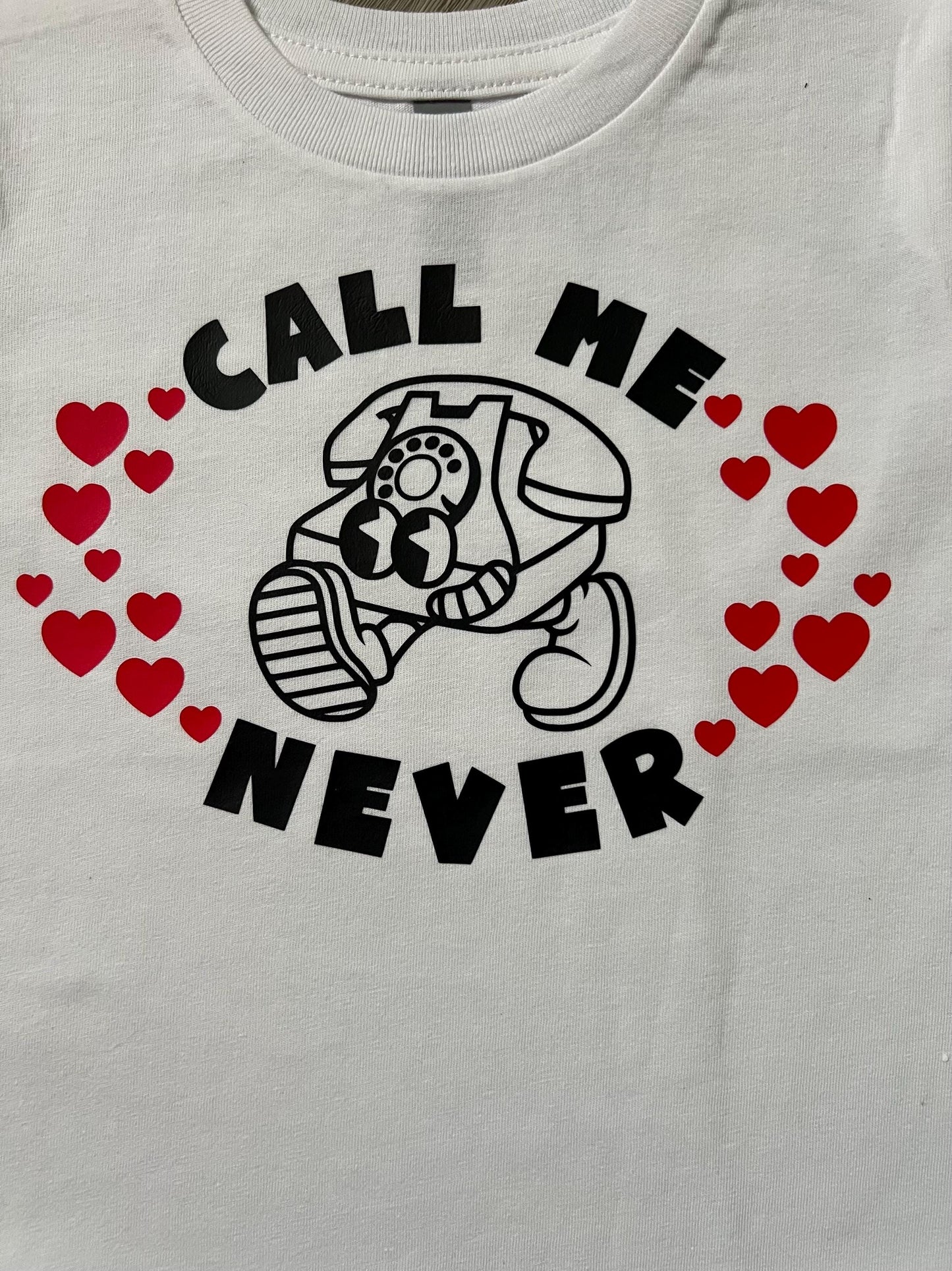 Call Me Never Bodysuit/Toddler Tee