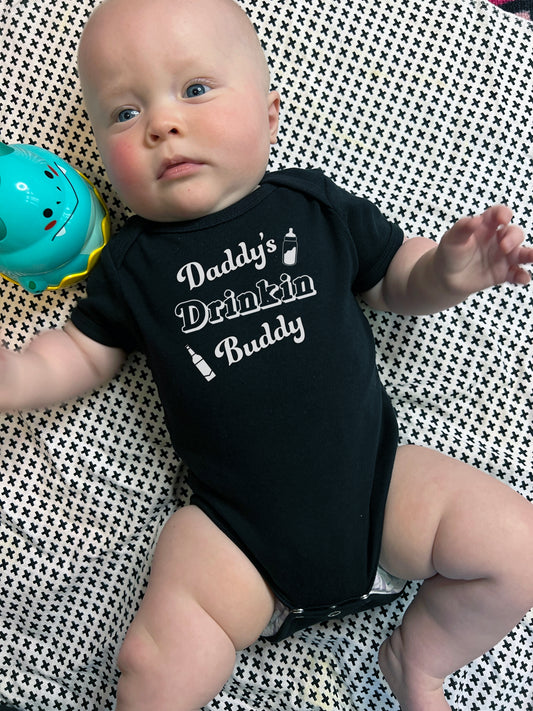 Daddy's Drinkin Buddy Bodysuit