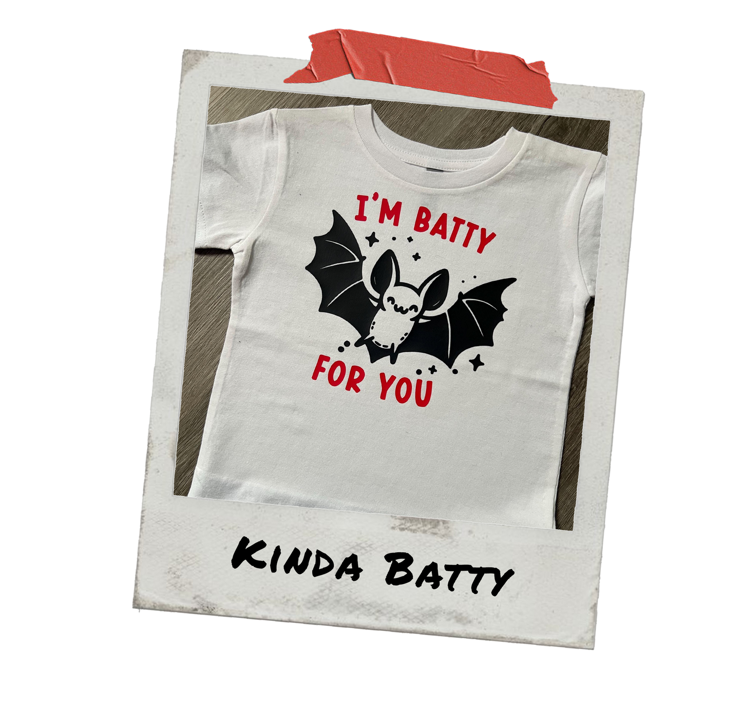 Batty For You Bodysuit/Toddler Tee